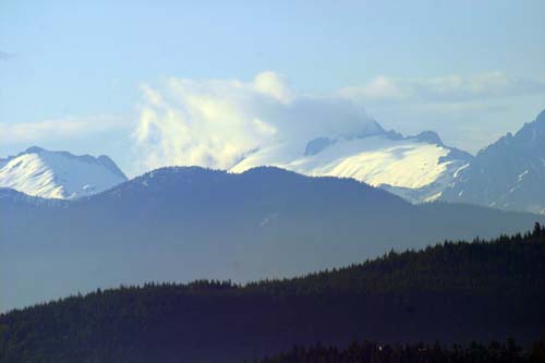 Cascade Range, near Vancouver, British Columbia
