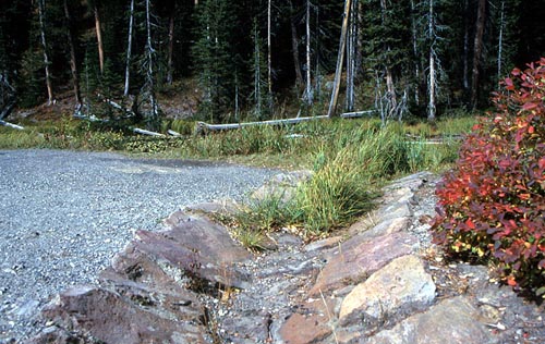 continental divide, Yellowstone National Park