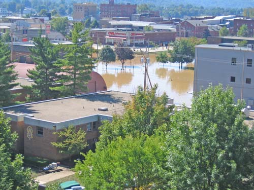 flooding in Marietta, Ohio